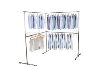 WIESZAK STOJĄCY 3,2/2M METALOWY ubrania GARDEROBA