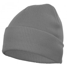 Теплая утепленная рабочая шапка ЗИМА, СЕРАЯ.