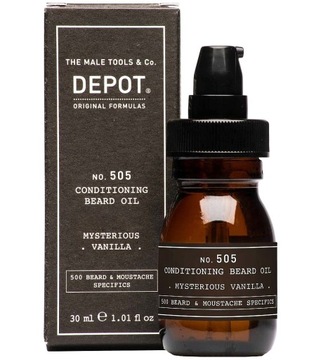 Depot 505 Odżywiający olejek do brody wanilia 30ml