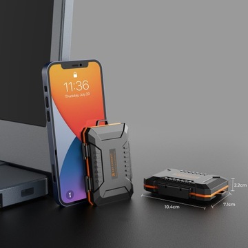 Чехол Case Box Водонепроницаемый для карт TF Micro SD XQD CF SIM/K&F