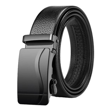 Business Pants Belt PU Leather Casual Adjustable Slide Belt Men s Style D