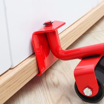 НАБОР РОЛИКОВ ДЛЯ ТРАНСПОРТИРОВКИ И ПЕРЕДВИЖЕНИЯ МЕБЕЛИ 150 КГ