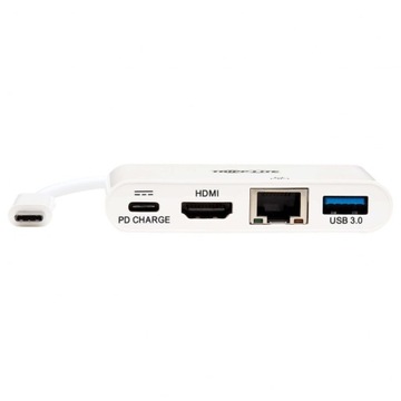 Многопортовый адаптер Eaton Tripp Lite USB-C — 4K HDMI, порт USB-A, GbE, 60 Вт PD