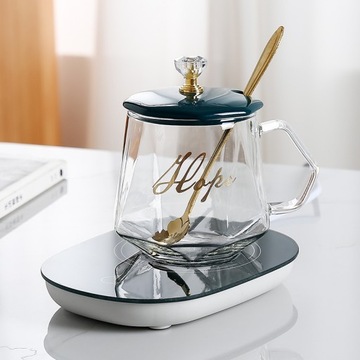 НАБОР ПОДОГРЕВАТЕЛЯ ДЛЯ КОФЕ, ЧАЯ И СТЕКЛЯННЫХ КРУЖЕК