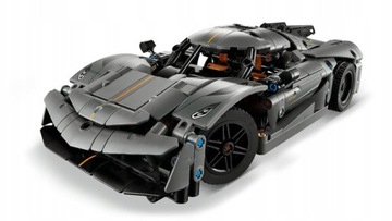 LEGO TECHNIC GREY HYPERCAR KOENIGSEGG JESKO ABSOLUT 42173 ПОДАРОК