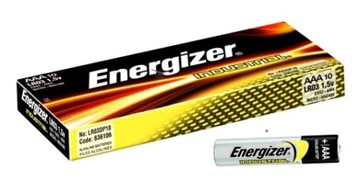 ENERGIZER Industrial AAA LR03 1,5В батарейка 10 шт.