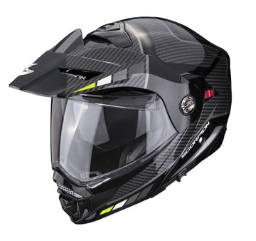 ШЛЕМ СКОРПИОН ADX-2 CAMINO BK-SIL-ЖЕЛТЫЙ XL