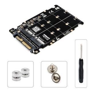 Преобразователь адаптера M.2 NVMe и SATA в U.2 SFF-8639
