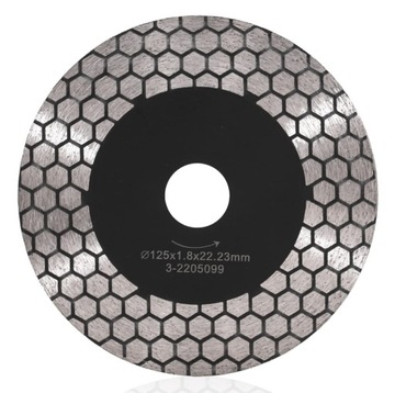 TARCZA DIAMENTOWA DO FAZOWANIA GRESU SPIEKU PŁYTEK DRY 125mm