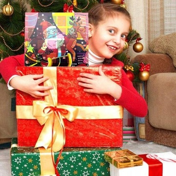 АДВЕНТ-КАЛЕНДАРЬ ЮВЕЛИРНЫЕ ПОДВЕСКИ ДЕТСКИЕ БРАСЛЕТЫ Сделай сам БРАСЛЕТЫ ПОДАРОК