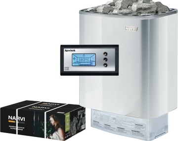 Piec do sauny Narvi NME 6 kW +sterownik +kamienie