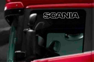 SCANIA, Наклейка TIR на боковое стекло, 50 см