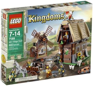 LEGO 7189 Замок, Мельница, Деревенский рейд на мельницу