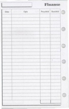 Вкладыш для органайзера K Finanse ANTRA