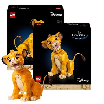 LEGO DISNEY ZESTAW KRÓL LEW SIMBA MŁODY LEGO PREZENT