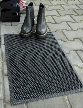 ВХОДНОЙ КОВРИК 3D ПВХ, ПРОТИВСКОЛЬЗЯЩИЙ, сетка 60x90см