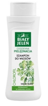 BIAŁY JELEŃ SZAMPON (300 ML) HIPOALERG. Z CHLOROFILEM S. TŁUSTA.WRAŻL.