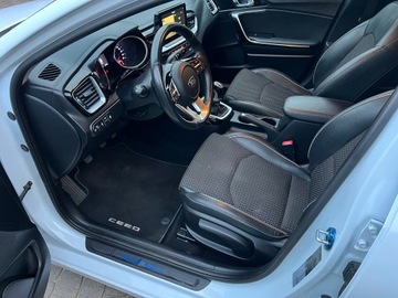 Kia Ceed III Hatchback 1.0 T-GDi 120KM 2019 Kia Ceed 88 Tyś km Radar Klimatronic Tempomat Navi Asystent Bezwypadek, zdjęcie 3