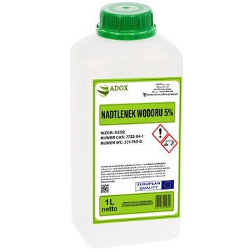 Nadtlenek wodoru 5% 1L Woda utleniona – ADOX