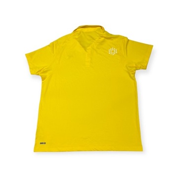 Koszulka polo męska na krótki rękaw żółta Puma XL