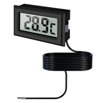 ТОЧНЫЙ ЭЛЕКТРОННЫЙ ЦИФРОВОЙ ТЕРМОМЕТР С АКВАРИУМНЫМ ЗОНДОМ С ДИСПЛЕЕМ