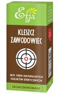 KLESZCZ ZAWODOWIEC MIX NATURALNYCH olejków eterycznych 10ml ETJA