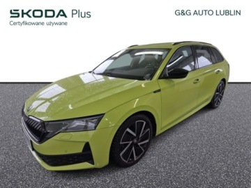 Skoda Octavia IV Liftback 1.5 TSI EVO 150KM 2025 Skoda Octavia Sportline 1.5 TSI m-HEV 150 KM DSG 2025 25 658 km FV Gwar