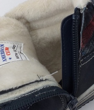 БОТИНКИ AMERICAN CLUB БОТИНКИ НА ЗАЛИВКЕ И МОЛНИИ, УТЕПЛЕННЫЕ ЗИМА 31