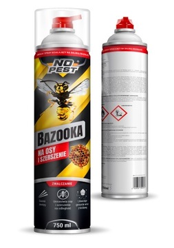 ПРЕПАРАТ СИЛЬНОГО РАСПЫЛЕНИЯ СРЕДСТВО ДЛЯ ОС, ШЕРШЕНЕЙ, ГНЕЗД, БАЗУКА 750МЛ