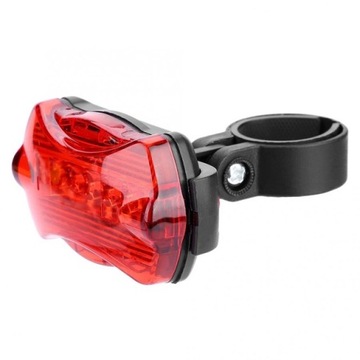 ВЕЛОСИПЕДНОЕ ОСВЕЩЕНИЕ ЗАДНЯЯ ВЕЛОСИПЕДНАЯ ФОНАРЬ 5 светодиодов