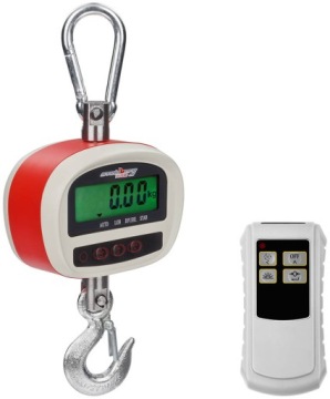Подвесные весы с дистанционным управлением 300 кг - LCD