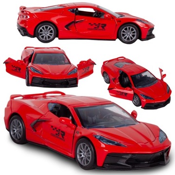 SAMOCHODZIK METALOWE AUTKO DLA DZIECI AUTO SAMOCHÓD SUPERCAR Z NAPĘDEM