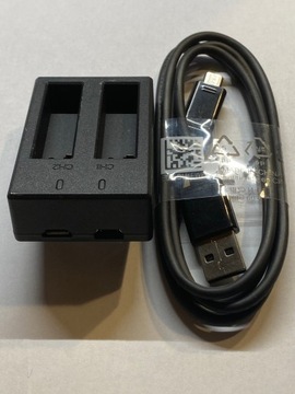 PODWÓJNA Ładowarka USB do kamer SJCAM SJ4000 5000
