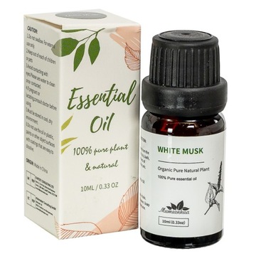 Olejek Eteryczny Zapachowy White Musk Aromat Białego Piżmu 10ml