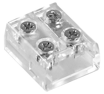 Коннектор для светодиодной ленты COB SMD, 8мм, ленточный коннектор, прикручивается с двух сторон