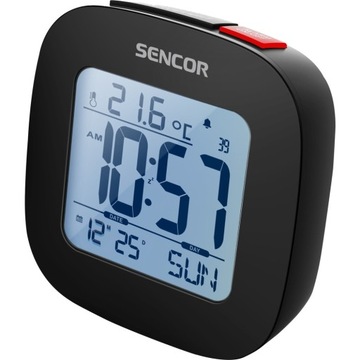 Mały Zegar Budzik, Termometr Sencor SDC 1200 B