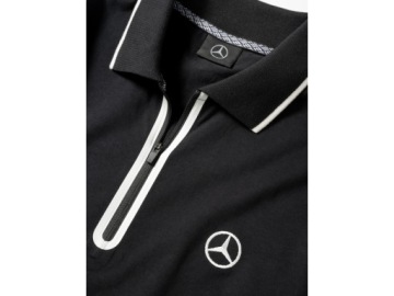 Pánské Polokošile Černé Mercedes-benz XL