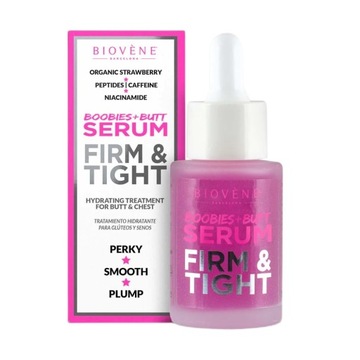 Biovene Boobies+Butt Serum Firm & Tight serum ujędrniające piersi P1