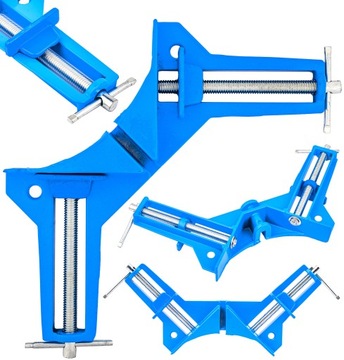 ŚCISK KĄTOWY STOLARSKI 75 MM NAROŻNIKOWY UCHWYT