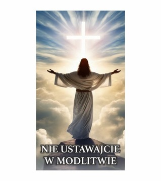 BANER OZDOBNY NA BOŻE CIAŁO BANER NA OŁTARZ SCENE BOŻE CIAŁO Wzór 8_1x1,8m