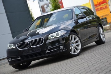 BMW Seria 5 F10-F11 Touring Facelifting 530d 258KM 2014 MEGA STAN 530D LIFT VIRTUAL KOKPIT SERWIS KREM SKÓRA GRZANE FOTELE IGŁA, zdjęcie 38