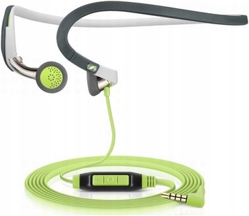 Uszkodzone słuchawki przewodowe audio Sennheiser OCX 686g lewa nie gra