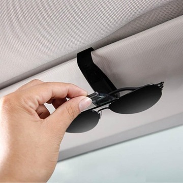 ДЕРЖАТЕЛЬ ДЛЯ АВТОМОБИЛЬНЫХ СОЛНЦЕЗАЩИТНЫХ ОЧКОВ ЗАЖИМ ДЛЯ АВТОМОБИЛЬНЫХ СОЛНЦЕЗАЩИТНЫХ ОЧКОВ