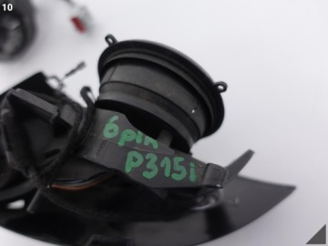 FORD FIESTA MK7 08-17 LUSTERKO LEWE PRZÓD 6 PIN