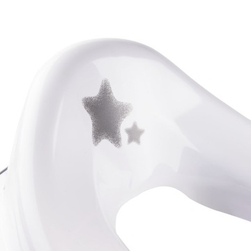 Белый чехол на сиденье унитаза Keeper + наклейки Primabobo приучение к горшку