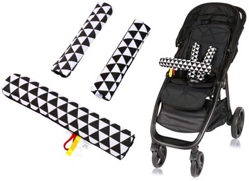 Mio Bebe ochraniacze na BARIERKĘ i PASY do wózka