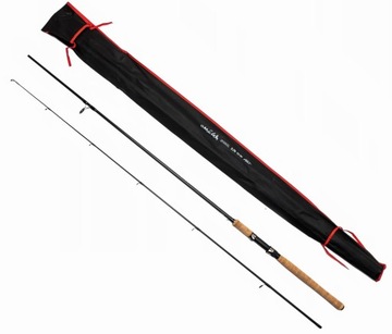 WĘDKA WĘGLOWA WĘGLÓWKA SPININGOWA OMEGA SPINNING SPINING c.w 15-40g dł 2,1m