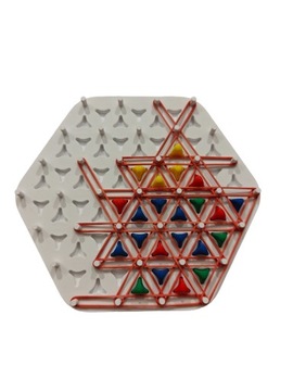 Игра Triggle Triangle Стратегические резиновые ленты 3D-головоломка