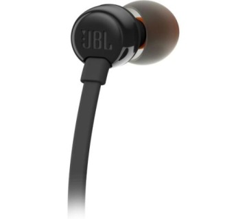 Проводные наушники-вкладыши с кабелем мини-джек 3,5 мм Jbl Tune 110 Black