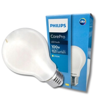 Żarówka LED E27 A60 10,5W = 100W 1521lm 2700K Ciepła 300° PHILIPS Classic